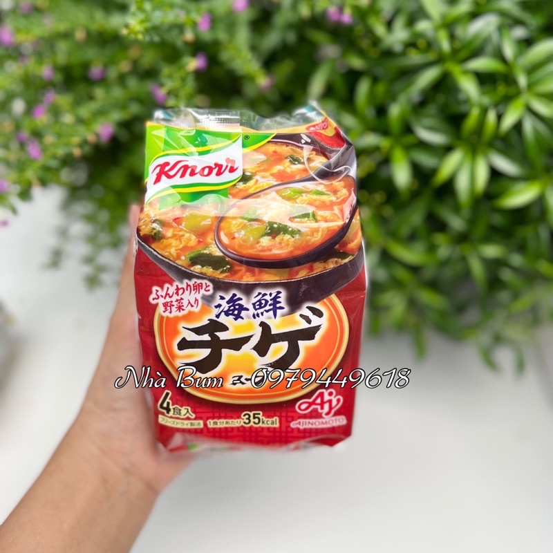 [Date 4-5/2024] Soup Knorr ăn liền tiện lợi cho bé từ 12m