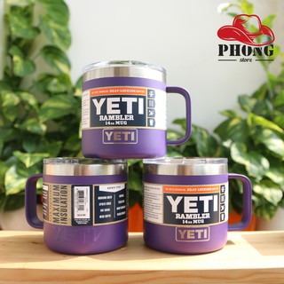 Ly giữ nhiệt YETI 14oz (414ml) màu Peak Purple - chính hãng USA nhập khẩu.