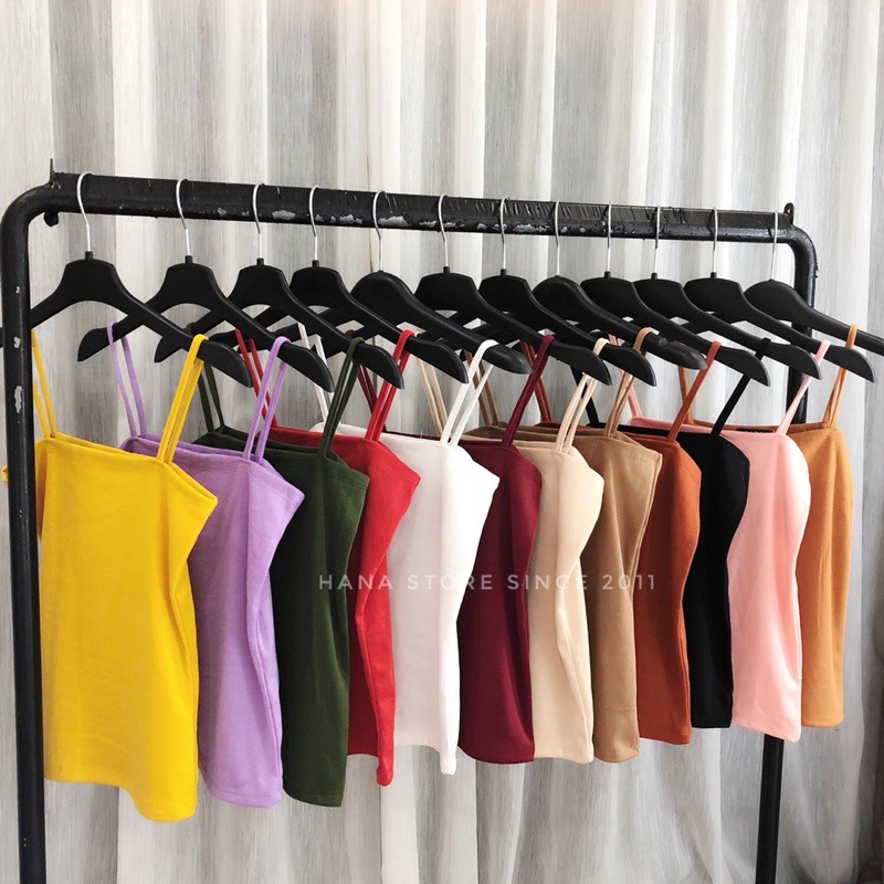 Áo 2 dây trơn đủ màu freesize siêu xinh | BigBuy360 - bigbuy360.vn