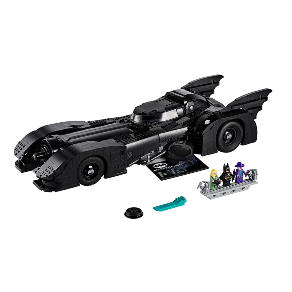 Lego Chính Hãng LEGO TECHNIC Siêu xe BATMOBILE 1989 Người Dơi 3306 Chi Tiết, Đồ Chơi Xếp Hình Cao Cấp