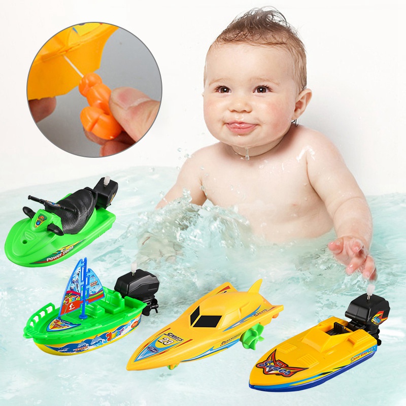 Thuyền Đồ Chơi Họa Tiết Hoạt Hình Vui Nhộn Cho Bé