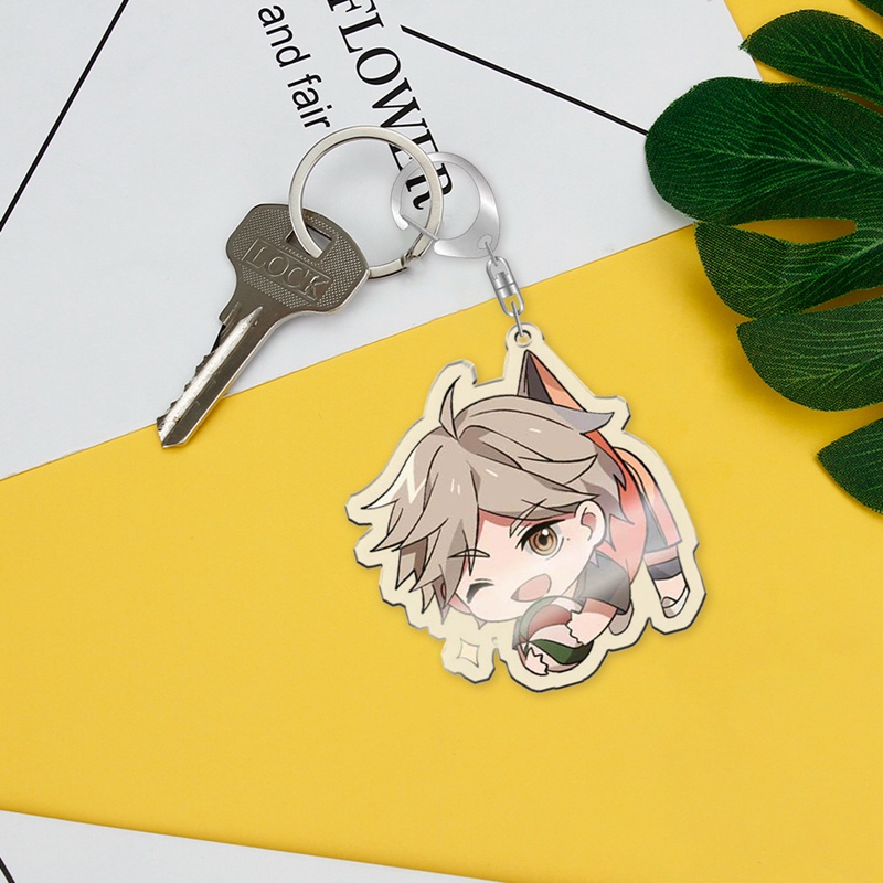 Tmdbyx Móc khóa hình nhân vật hoạt hình Haikyuu dễ thương