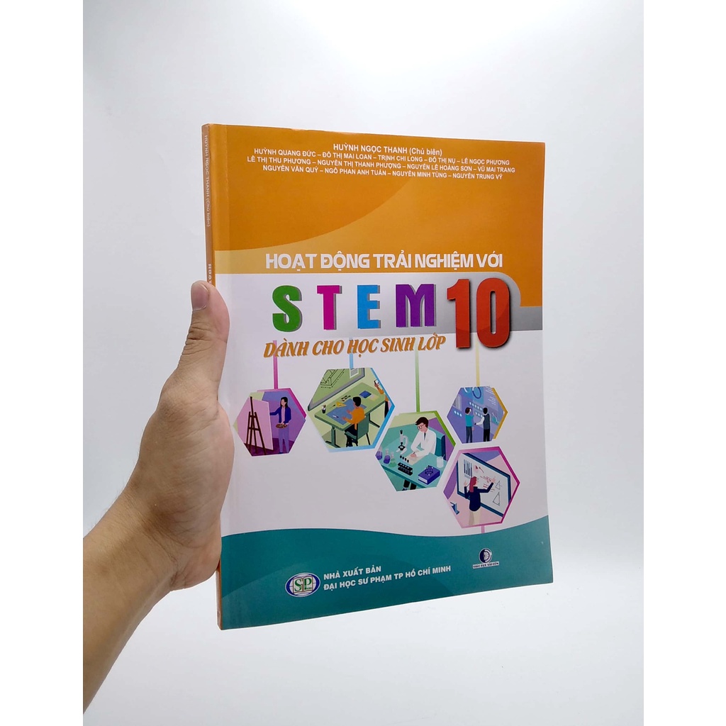 Sách Hoạt Động Trải Nghiệm Với Steam Dành Cho Học Sinh - Lớp 10