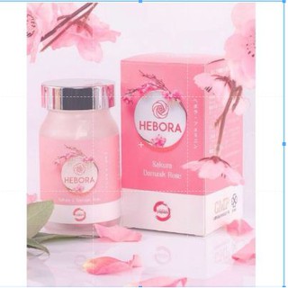 (Chuẩn Auth) Viên uống thơm cơ thể hương hoa hồng Hebora Nhật Bản