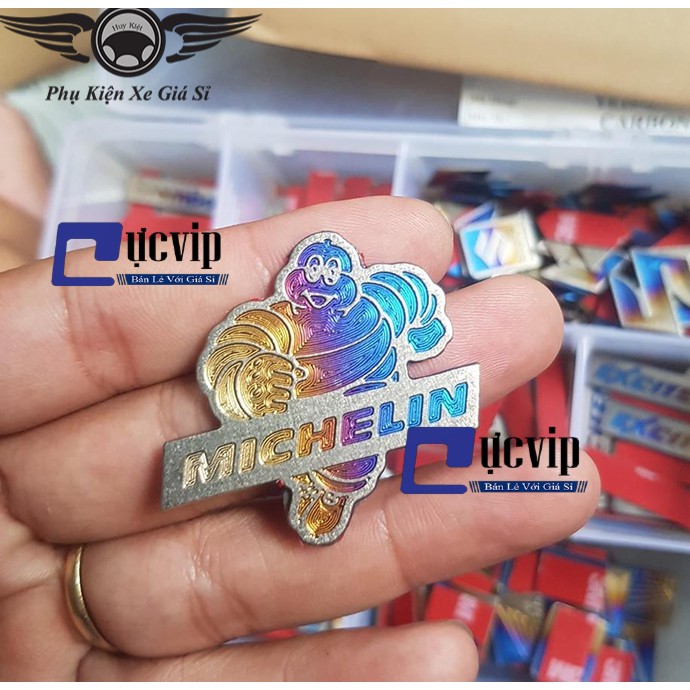 Tem Logo Titan Chữ Con Michelin Cao Cấp MS2560