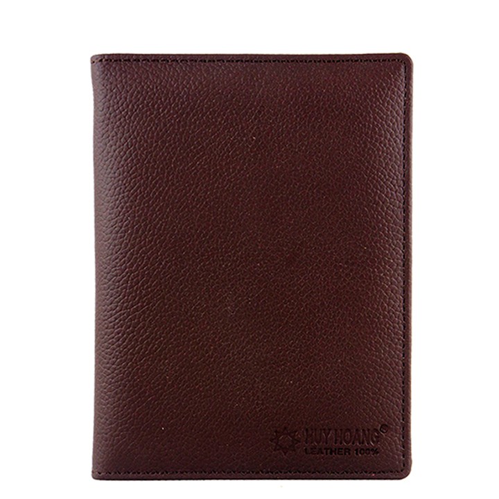 Ví đựng passport da bò Huy Hoàng màu da, đen, nâu HP9104-05-06