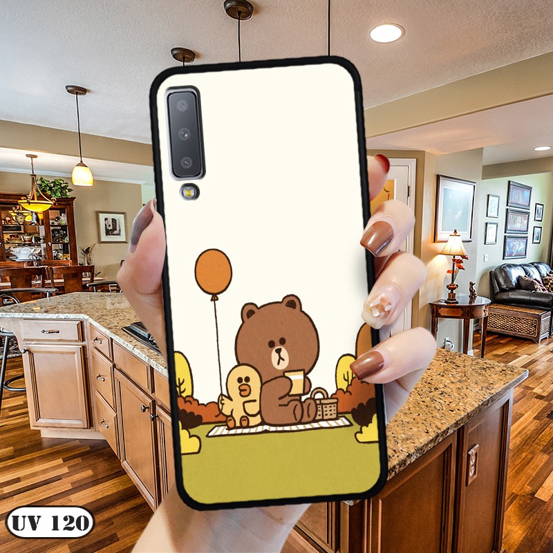 Ốp lưng điện thoại Samsung Galaxy A7 2018/ A70 - lưng nhám viền dẻo