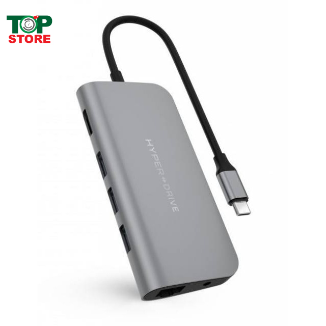 Cổng Chuyển Hyperdrive Power 9-In-1 USB-C Hub -HD30F