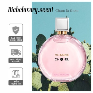 🅽🅸🅲🅷🅴 - nước hoa 𝓒𝓱𝓪𝓷𝓬𝓮 hồng eau tendre edp - 10ml