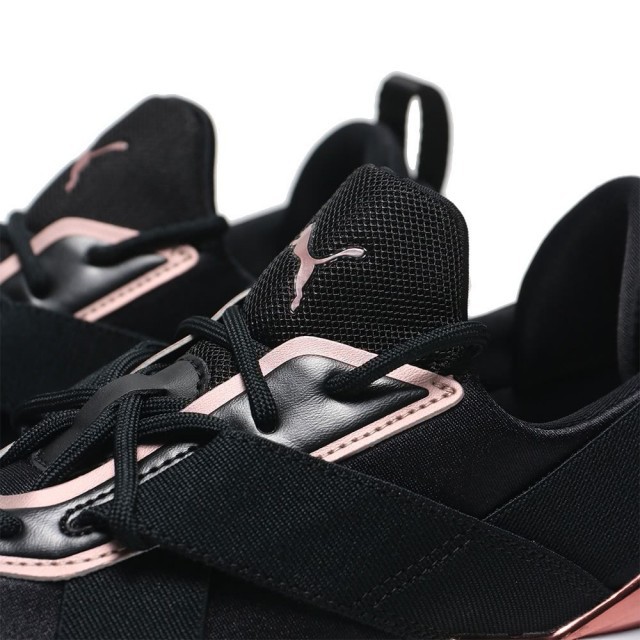 Giày Puma Nữ Chính Hãng FREESHIP Muse X-3 Metallic Black Rose Gold - Giày Sneaker Thể Thao Siêu Hot 2021