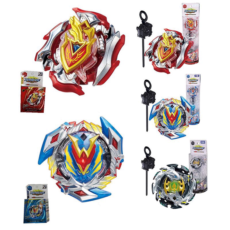 Con quay hồi chuyển kim loại Beyblade Burst B-104 B-105 B-106 dành cho trẻ em Bộ khởi động với bệ phóng độc đáo dành cho trẻ em