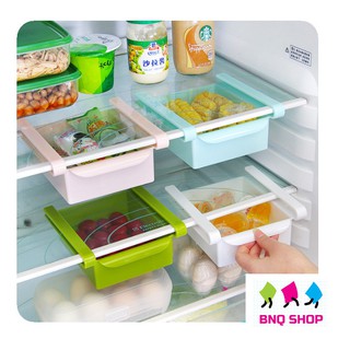 Combo 2 khay phụ, ngăn, khay kéo tủ lạnh nhựa, khay đựng đồ tiện dụng xinh xắn GD84-KTLNhua-2