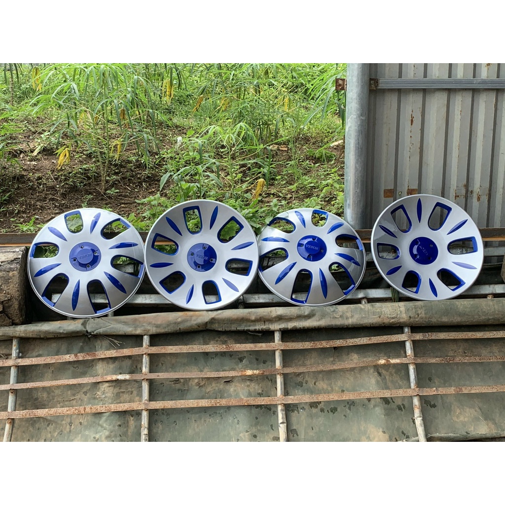 Chụp mâm r16 6 lỗ sơn sẵn , bảo hành sơn 12 tháng , có bass bắt bán kèm