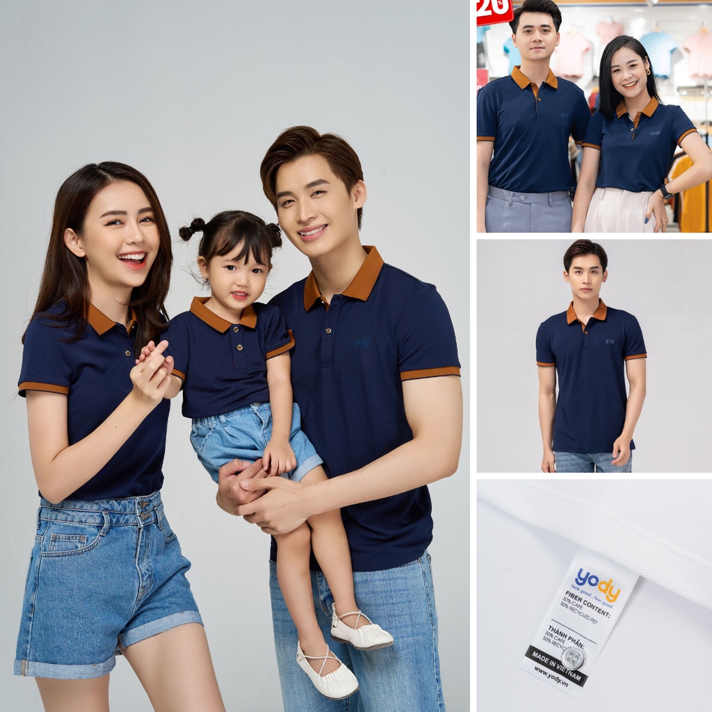 Áo Thun Polo Nam Yody Cafe Chính Hãng Basic, Áo Phông Cổ Bẻ Tay Ngắn Cao Cấp APM3635