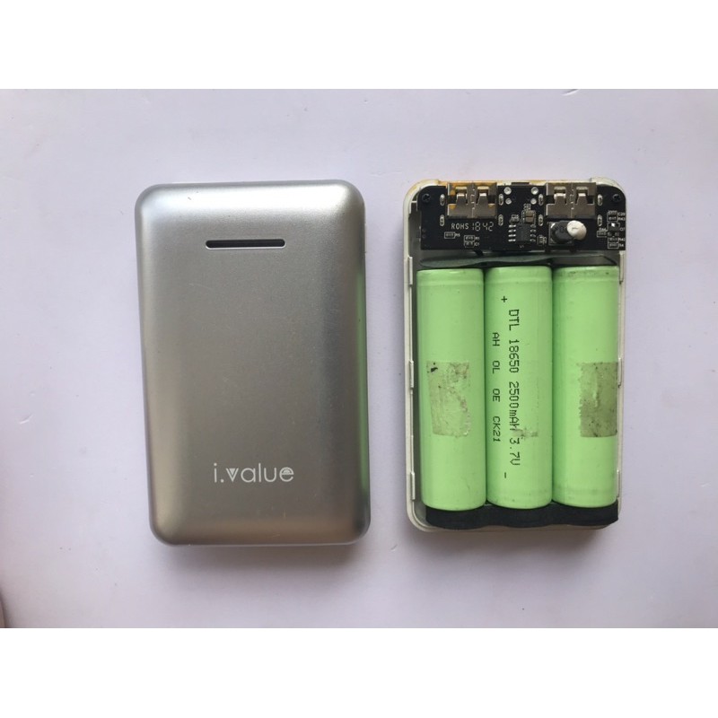 Pin 18650 2500mah tháo sạc dự phòng chưa qua sử dụng