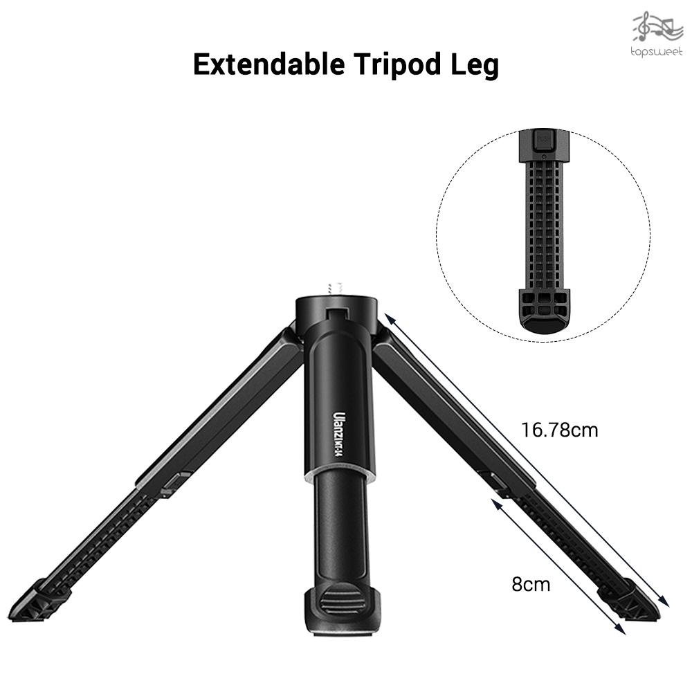 ULANZI Chân Tripod Có Thể Điều Chỉnh Độ Cao Với Ốc Vít 1 / 4 | BigBuy360 - bigbuy360.vn