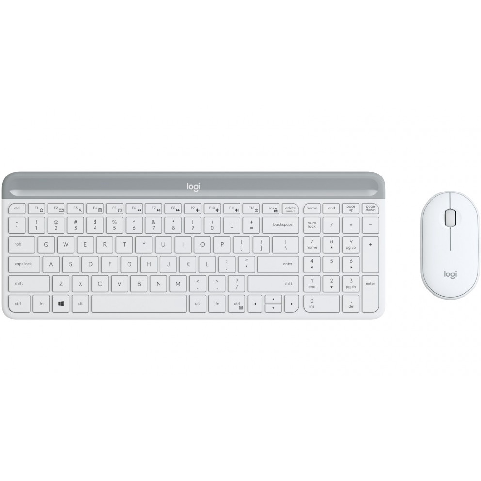 Bộ phím chuột không dây Logitech MK470 Slim - Hàng Chính Hãng