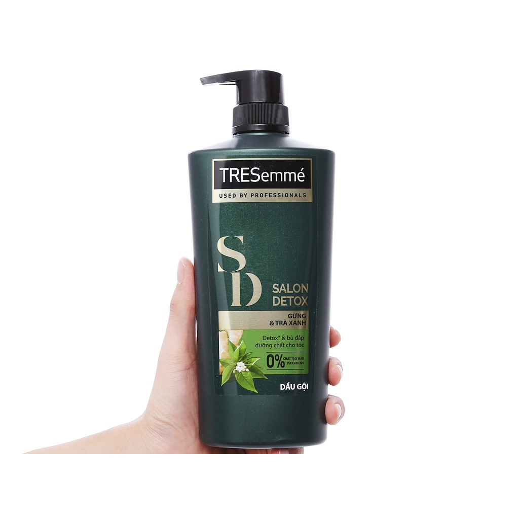 Dầu gội Tresemme Gừng và trà xanh 640g