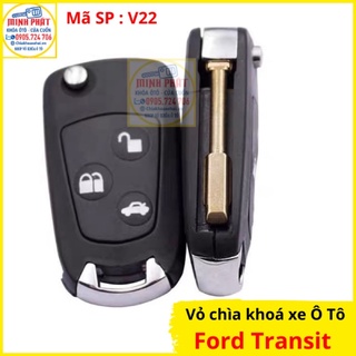 Vỏ Độ gập Chìa khoá xe Ford Transit V22