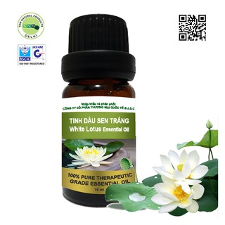 Tinh dầu Sen Trắng nguyên chất nhập khẩu chính hãng Ấn Độ