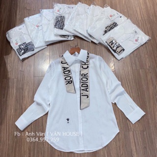 áo sơ mi cổ nơ