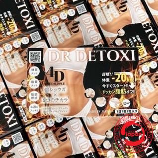 Viên Uống Giảm Cân Thải Độc Dr Detoxi 4D Nhật Bản
