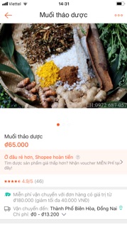 Muối thảo dược