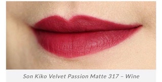 Son Lì Kiko Velvet Passion Matte