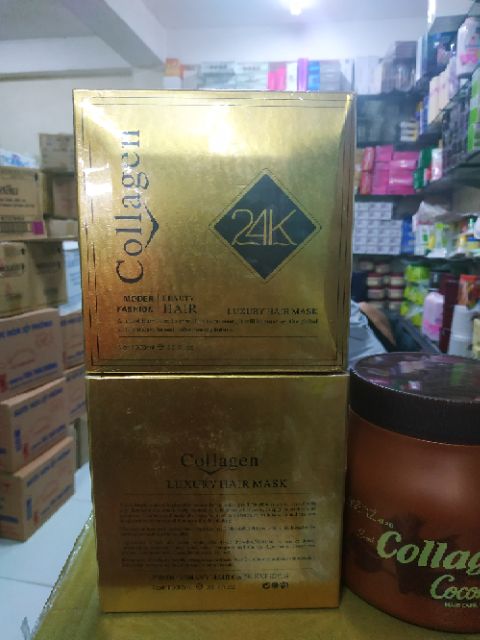 Ủ tóc Collagen 24K 1000ml | BigBuy360 - bigbuy360.vn