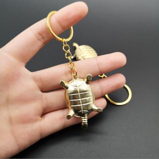 【BÁN BUÔN】Móc Khóa Rùa Vàng May Mắn