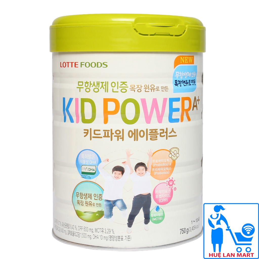 Sữa Bột Kid Power A+ Hộp 750g