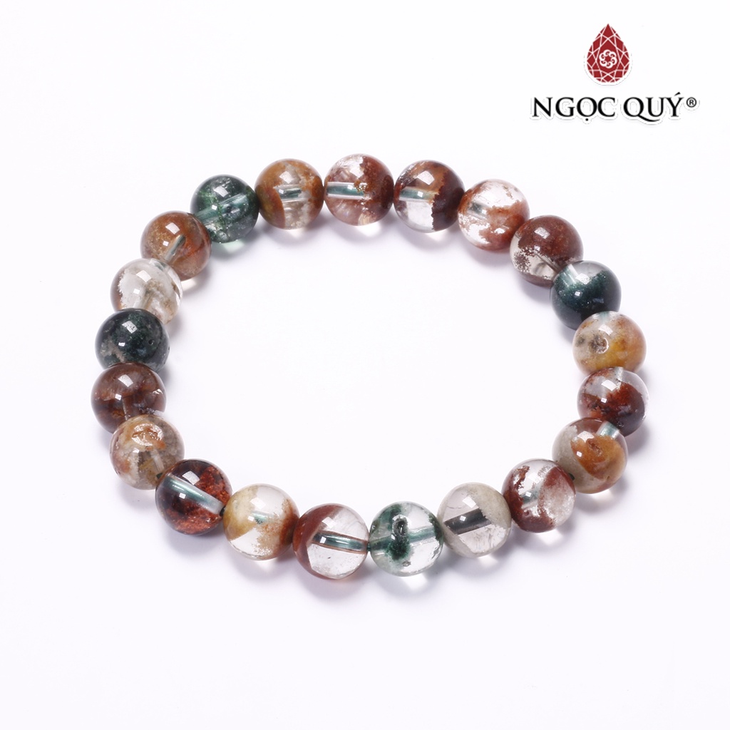 Vòng tay đá TA ưu linh đa sắc - Ngọc Quý