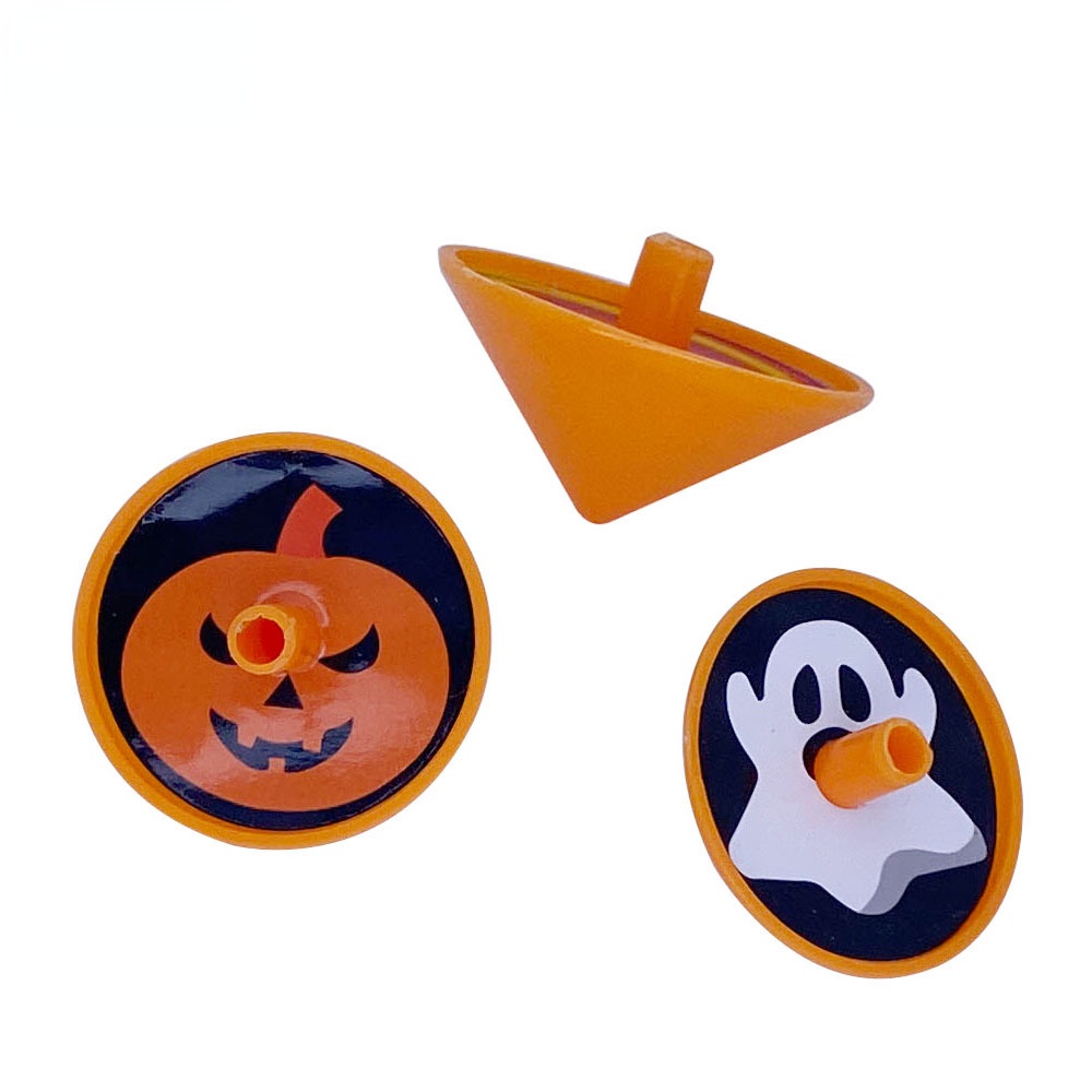 Con Quay Đồ Chơi Bằng Nhựa Họa Tiết Ma Lễ Hội Halloween Cho Trẻ Em
