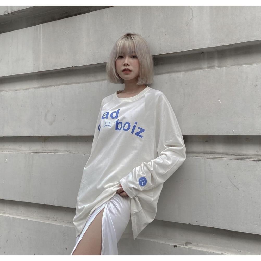 Áo sad boiz ripped signature long sleeve Áo thun tay dài sadboiz RIPPED SIGNATURE