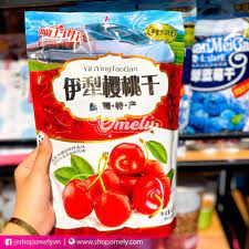 Ô mai Cherry Việt Quất siêu ngon bịch to 408gr