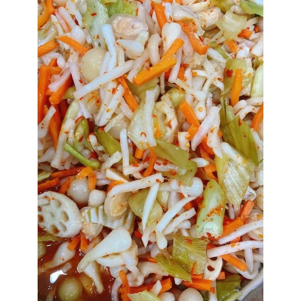 1kg KIM CHI CỦ SEN - DƯA CHUA THẬP CẨM