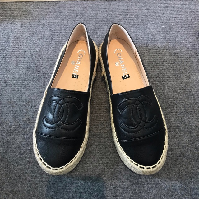 Giày slip da viền cói, ảnh thật | BigBuy360 - bigbuy360.vn