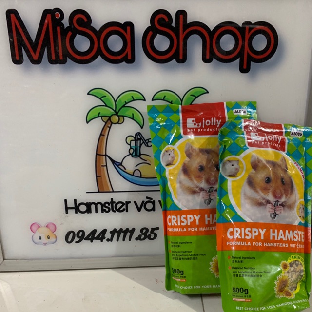 Thức ăn hams crispy 1kg