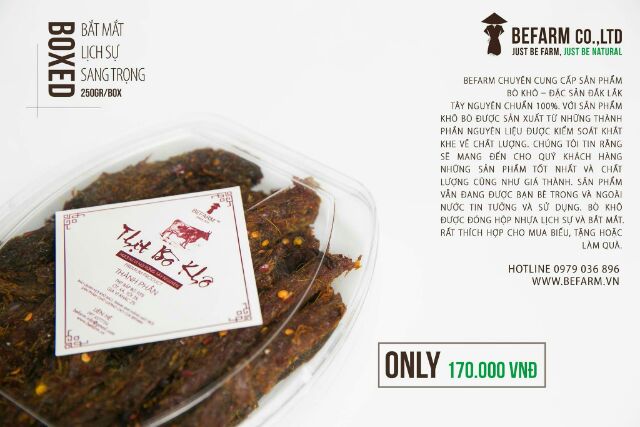 Thịt bò khô bắp Tây Nguyên | BigBuy360 - bigbuy360.vn