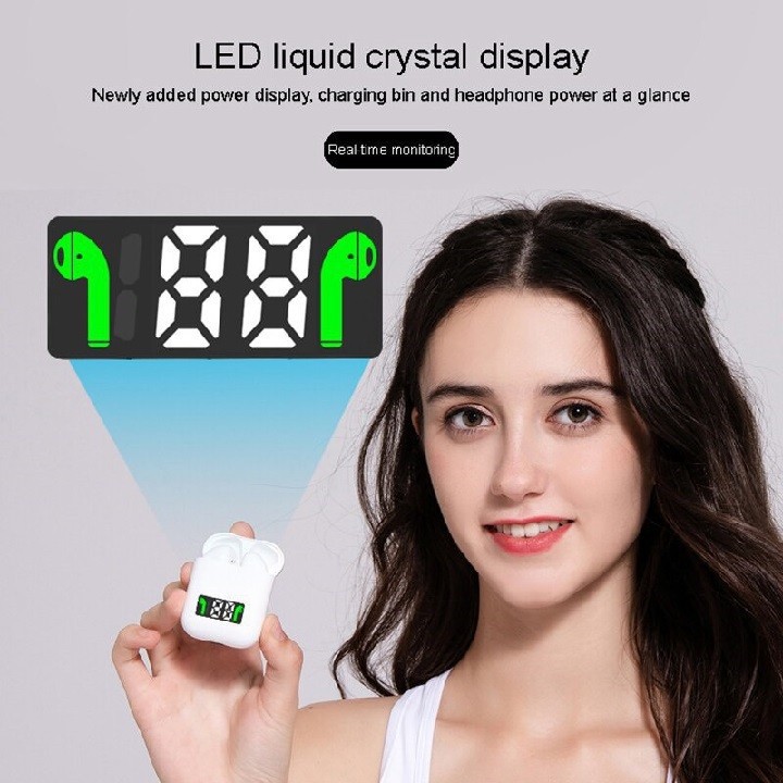 Tai Nghe Không Dây Bluetooth True Wireless I99 Chức Năng Giống Hệt Airpods - Hỗ Trợ Sạc Không Dây sạc nhanh