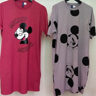 Đầm xuông Mickey