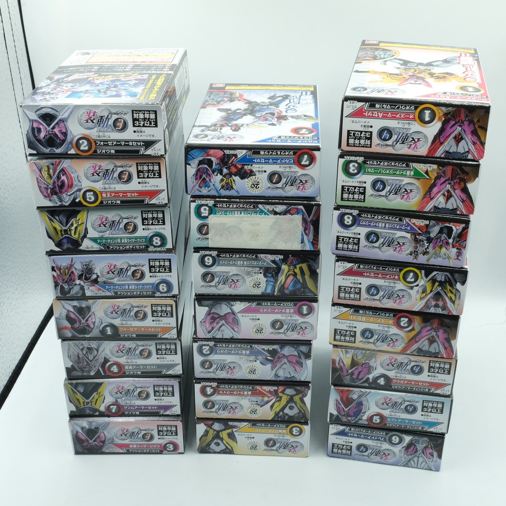 Mô hình SODO Zi-O Full Set. Chính Hãng Kamen Rider So-Do Zi-O. Candy Toys Shokugan SG Zio Hàng new nguyên seal.