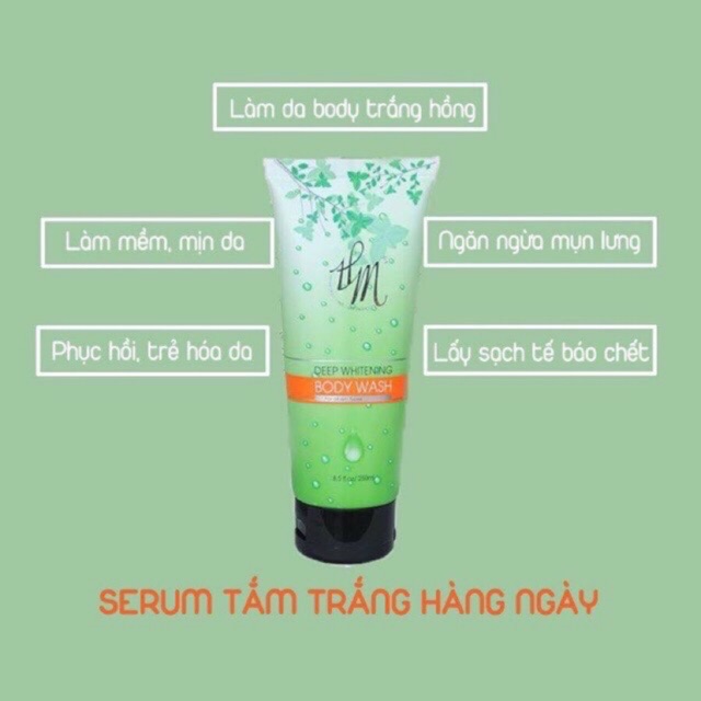 SỮA TẮM TRẮNG HẰNG NGÀY HM | BigBuy360 - bigbuy360.vn