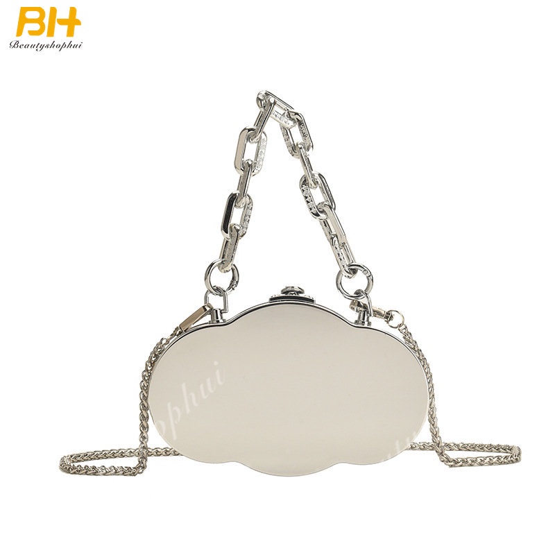 Túi Đeo Chéo Hình Đám Mây Phong Cách Phương Tây Thời Trang Mùa Hè 2022 Cho Nữ