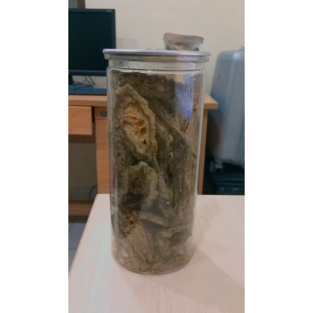 Khổ Qua Sấy Khô Chiên Giòn Siêu Ngon Siêu Bổ Dưỡng (150gram) Lon Pet | Viettin Mart.