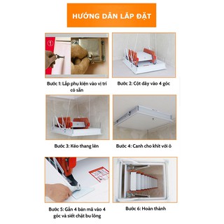 Thang xếp thông minh - Thang gác mái