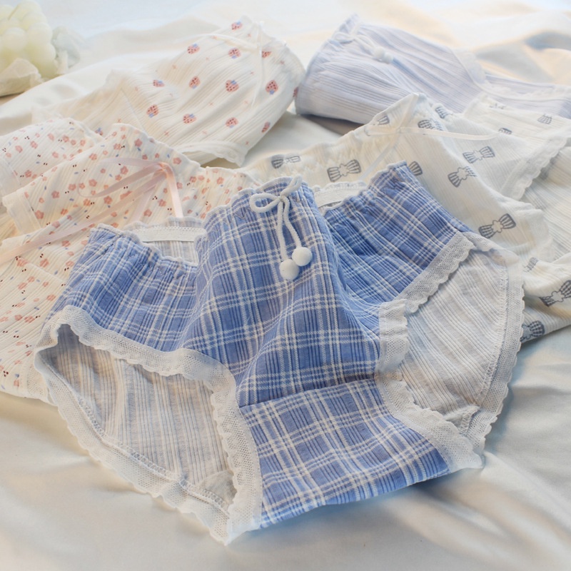 Quần lót nữ cotton cao cấp, hàng chất lượng siêu thoáng mát, co dãn tốt HLBOUTIQUE L128