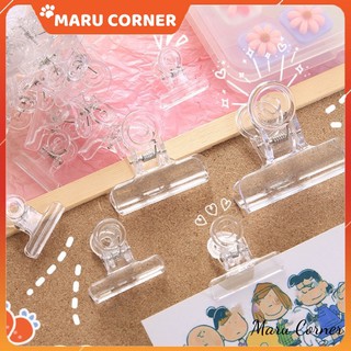 Kẹp ghim mini trong suốt phong cách Hàn Quốc