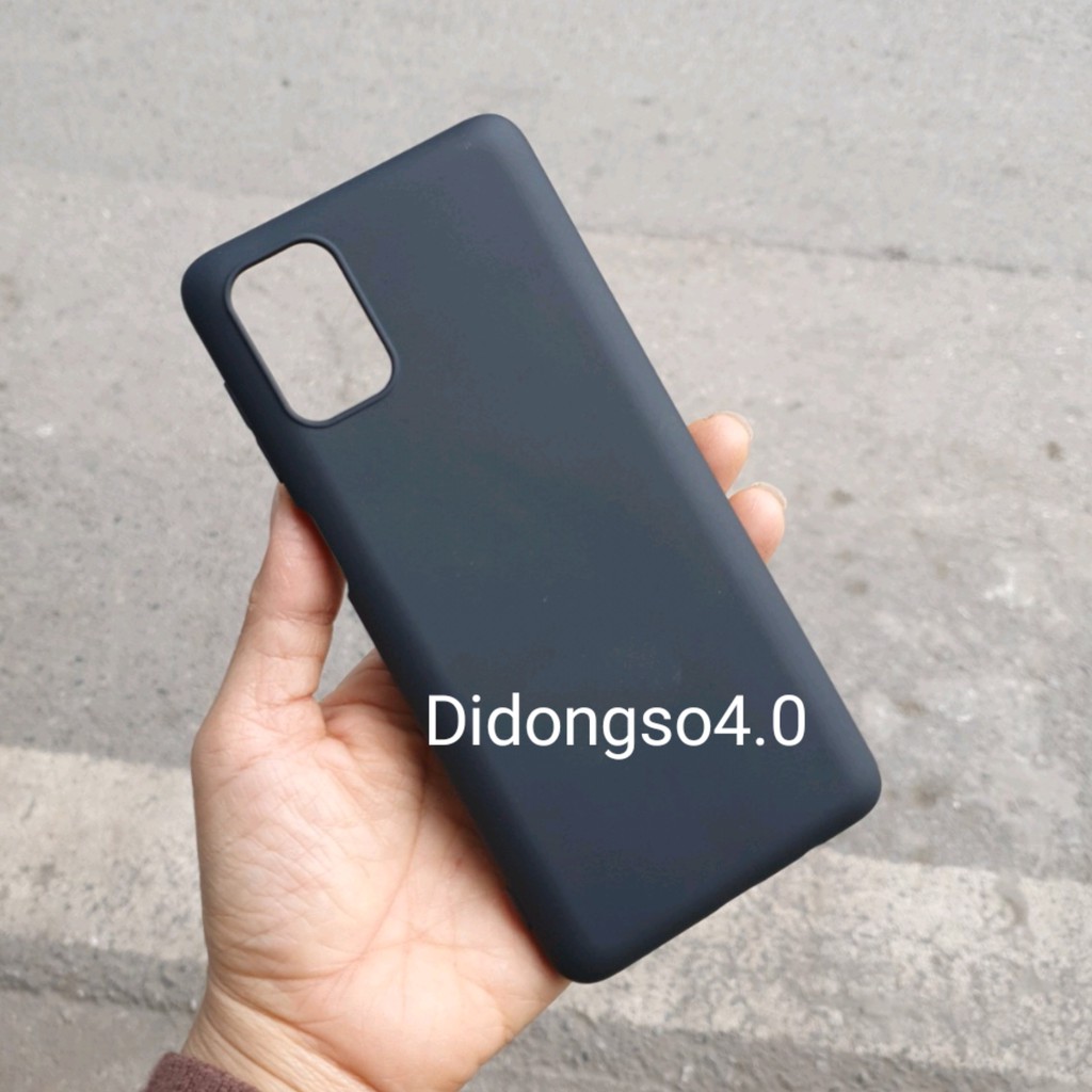 Combo Samsung M51 ốp kính cường lực full màn hình + Ốp dẻo đen TPU nhám chống bám vân tay - didongso4.0