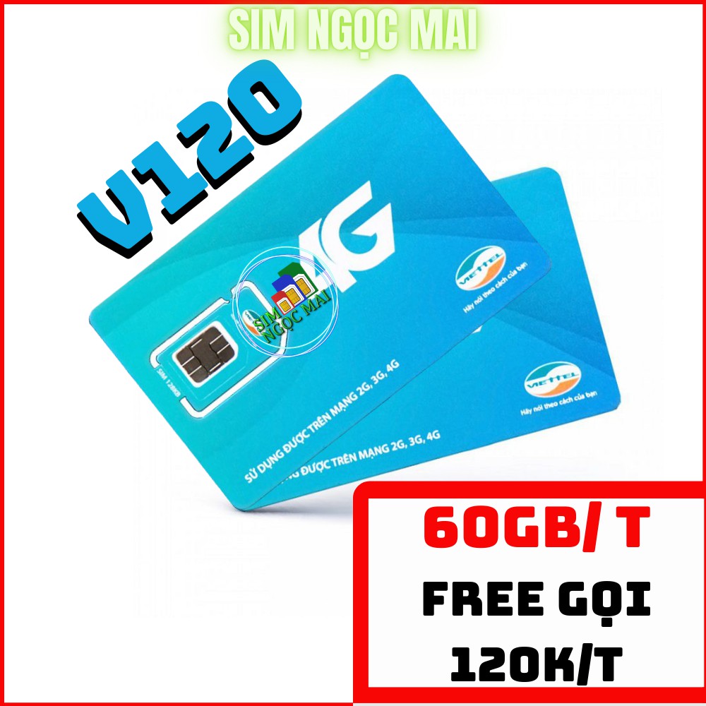 Sim 4G Viettel SD70 , V90B , SD120 , V120B, V200B Mới nhất Tháng 6/2023 - Sim Ngọc Mai